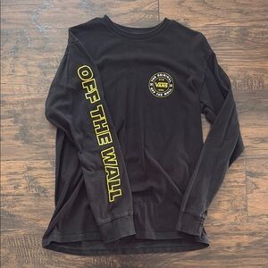 Vans Black Long Sleeve M